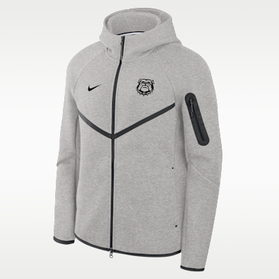 Georgia Tech Fleece Men's Nike College Full-Zip Hooded Jacket